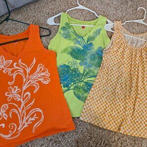 Bundle of 3 cotton tank tops